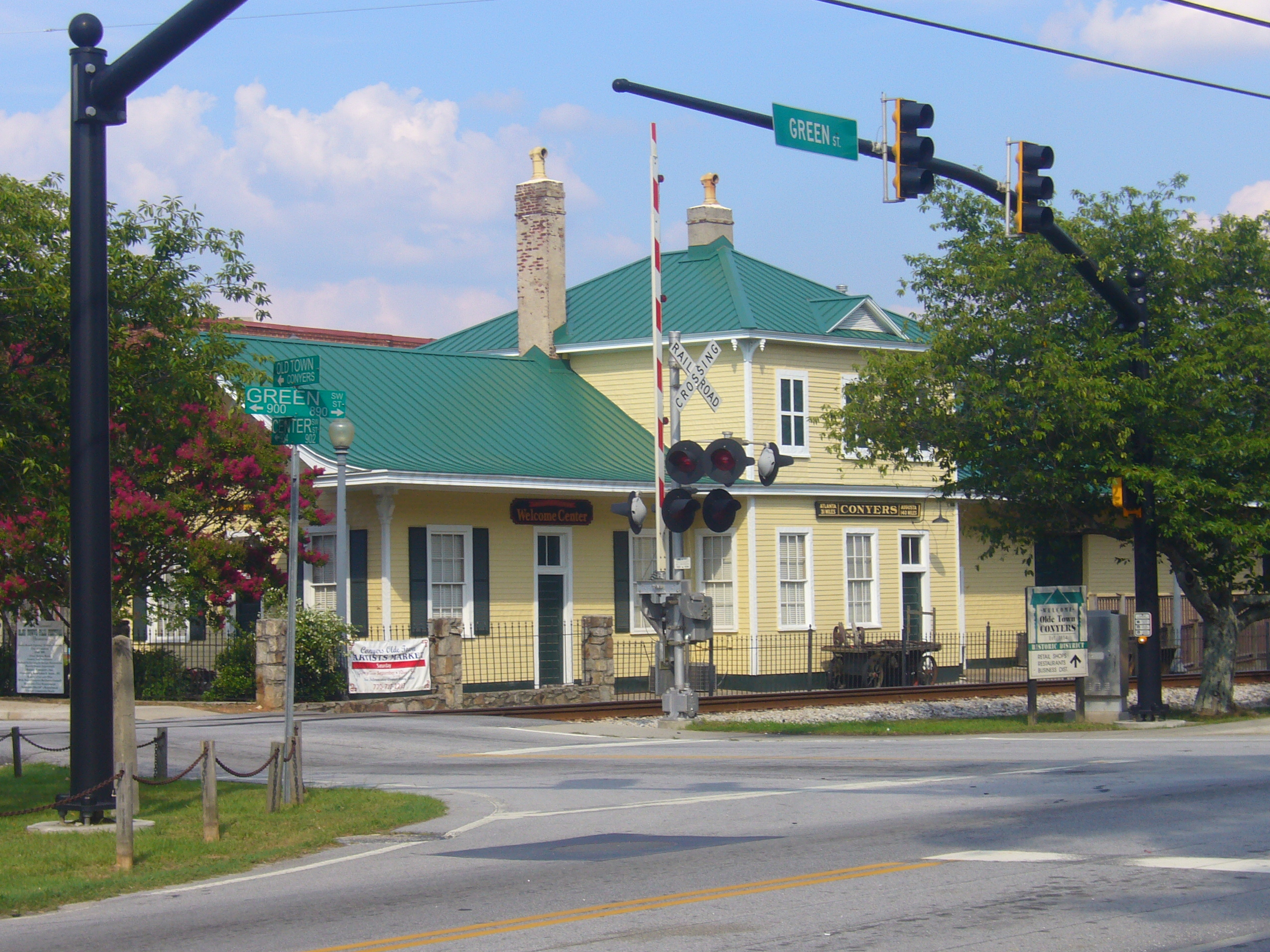 Conyers Historic Train Depot - Welcome Center